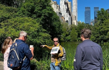 Guide in Central Park